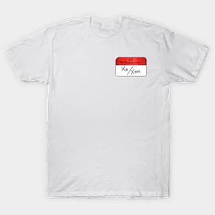 Hi my pronouns are- Xe/Xem T-Shirt